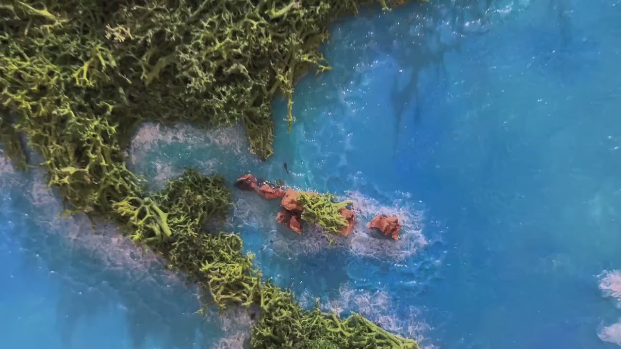 Moss World Map Wall Art | 3D Botanical Earth Map | Preserved Moss Wall Decor | Eco-Friendly Living Wall Art | Nature-Inspired Home Decor