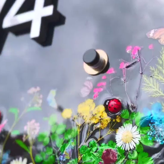 Slate House Sign | Personalised Modern House Plaque | Door Sign | House number Plaque