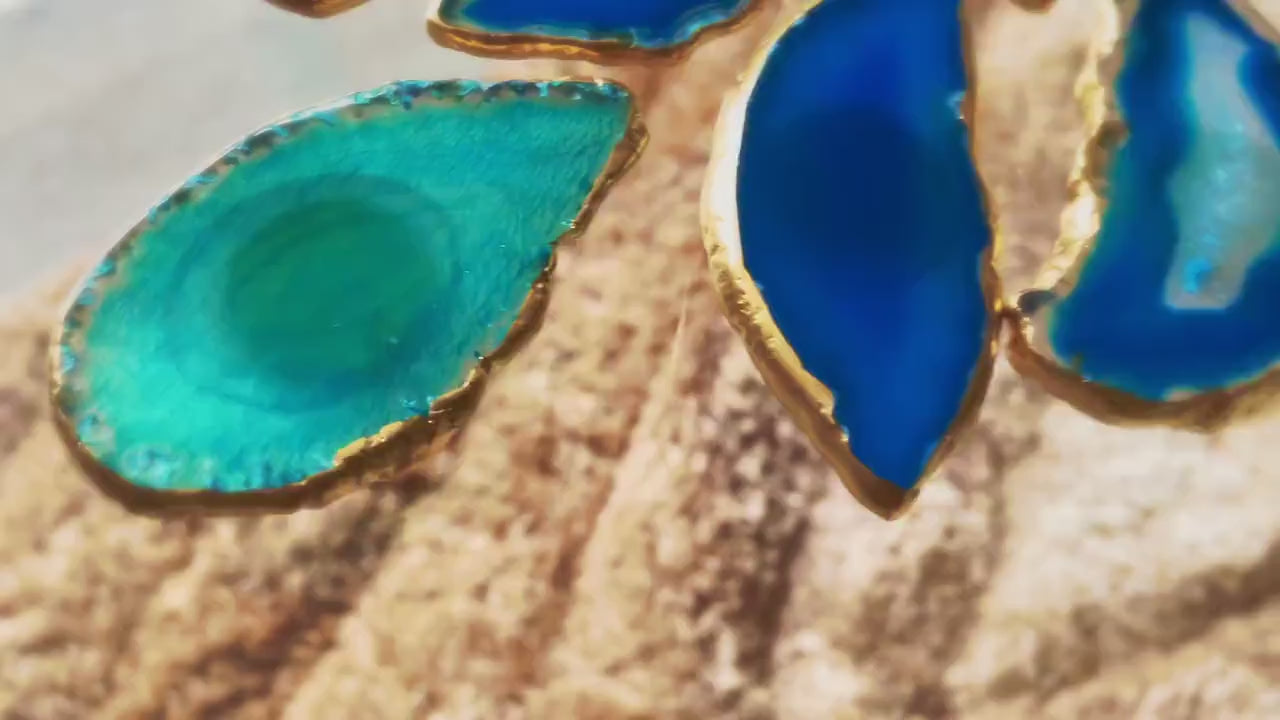 Brass Cabinet Closet Drawer Knobs Set of 6