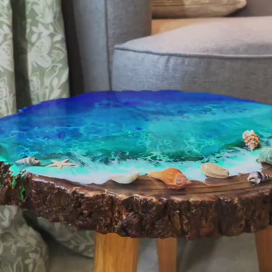 Plant Stand Bohemian Sustainable Natural Wooden Legs