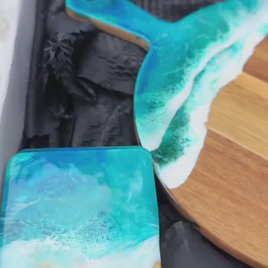 Cheese Board | Resin Chopping Board | Ocean Cheese Board
