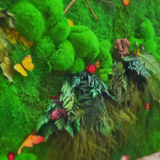 Moss Wall art | Living wall art | Preserved Moss Wall | Rishstudio