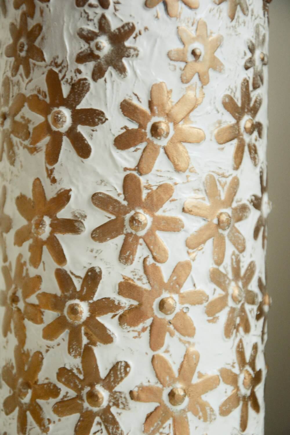 Floral Table Lamp, up-cycled bottle lamp, RishStudio