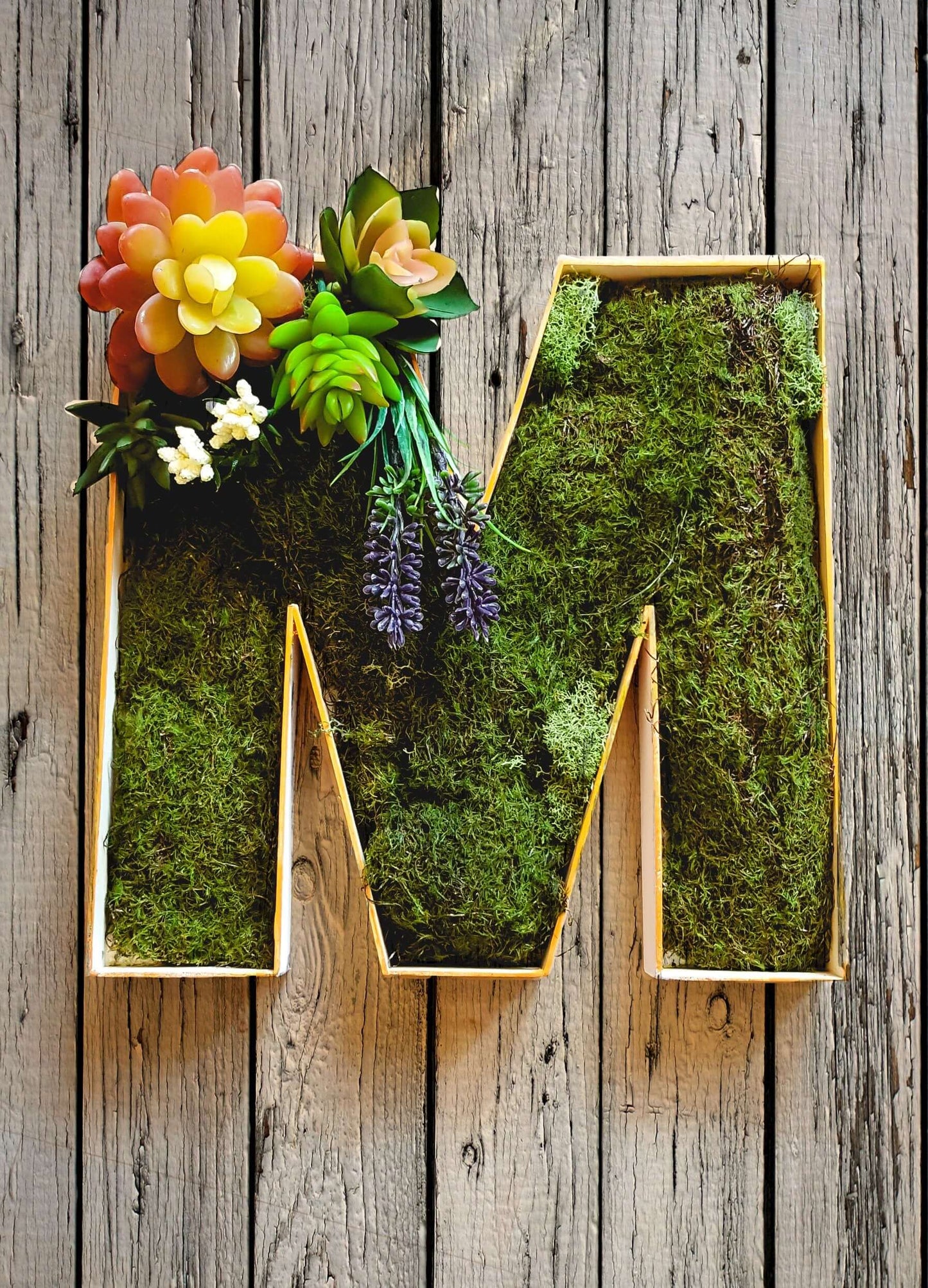 Moss letters, Succulent letters, Moss Covered Letters, Moss wall art, moss art, moss, letter with moss, outdoor moss letters, large moss letters, moss covered letters for wedding - mossartbyrishstudio