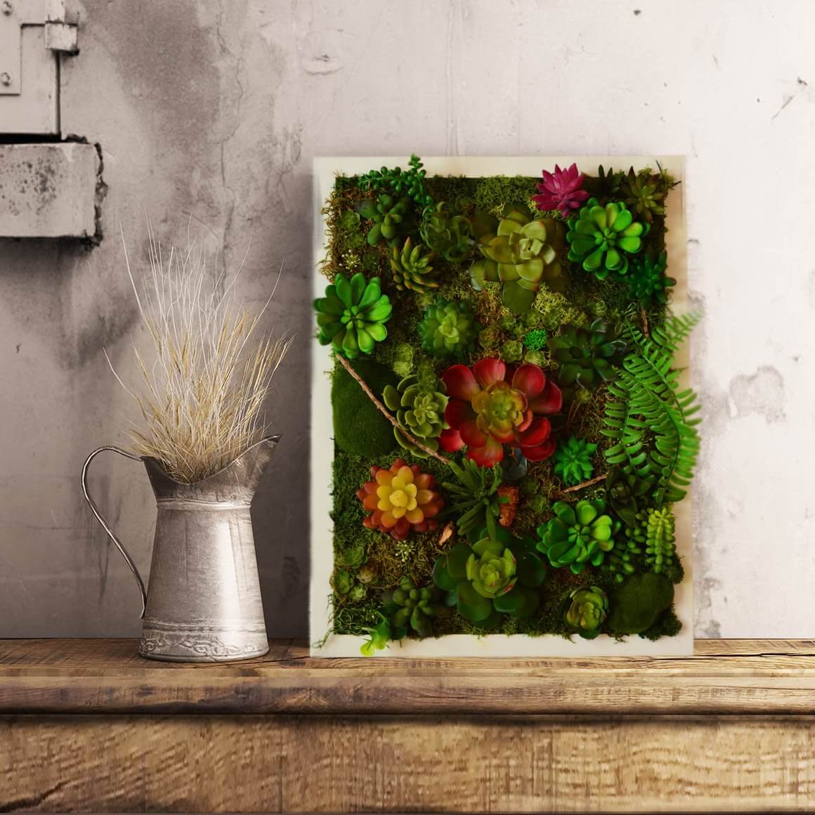 Succulent wall art | succulent gifts RishStudio