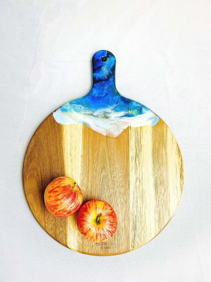 Cheese Board | Resin Chopping Board | Ocean Cheese Board RishStudio