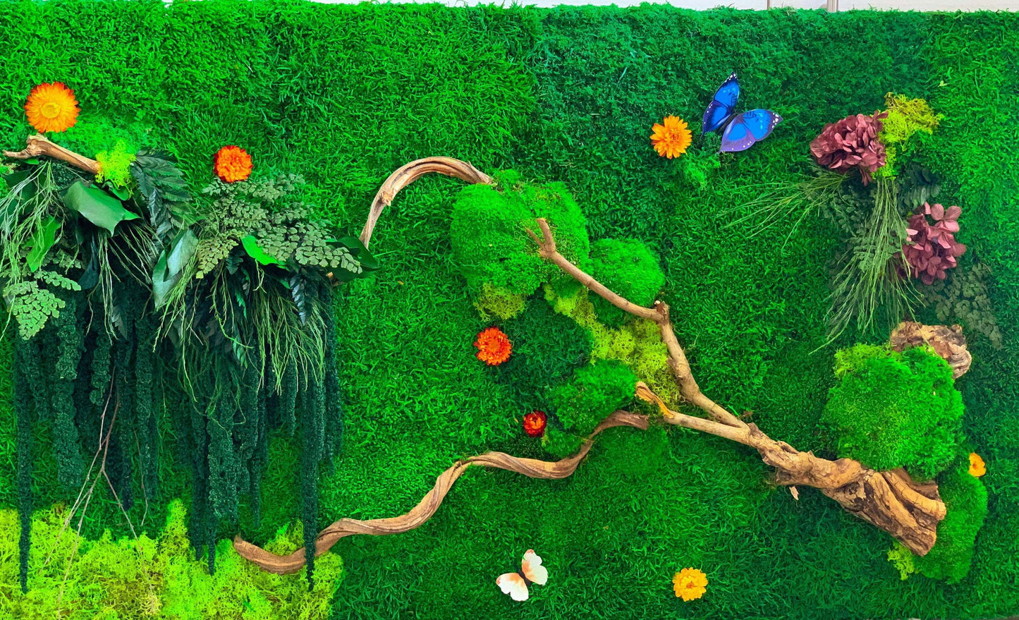 Moss Wall | Preserved Moss art | Living wall art Set RishStudio